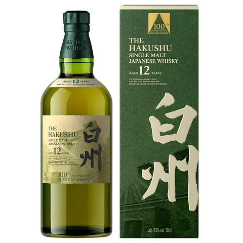 The Hakushu 100th Anniversary 12 Year Old Single Malt Whisky