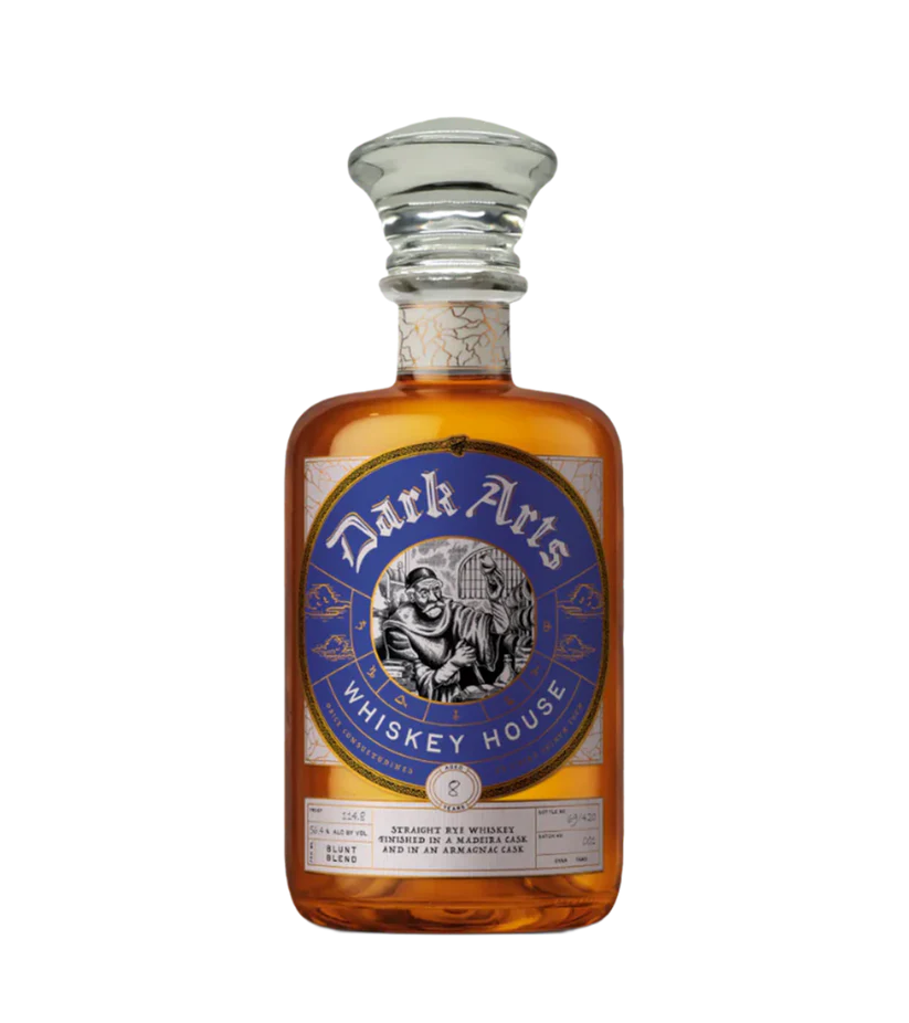 Dark Arts Whiskey House 'Blunt Blend' 7 Year Old Straight Rye Whiskey