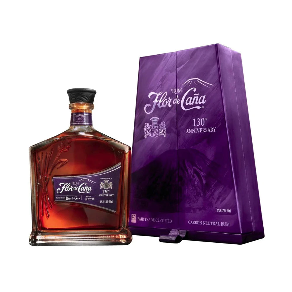 Flor De Cana Rum 20yr 130th Anniversary, 750ml