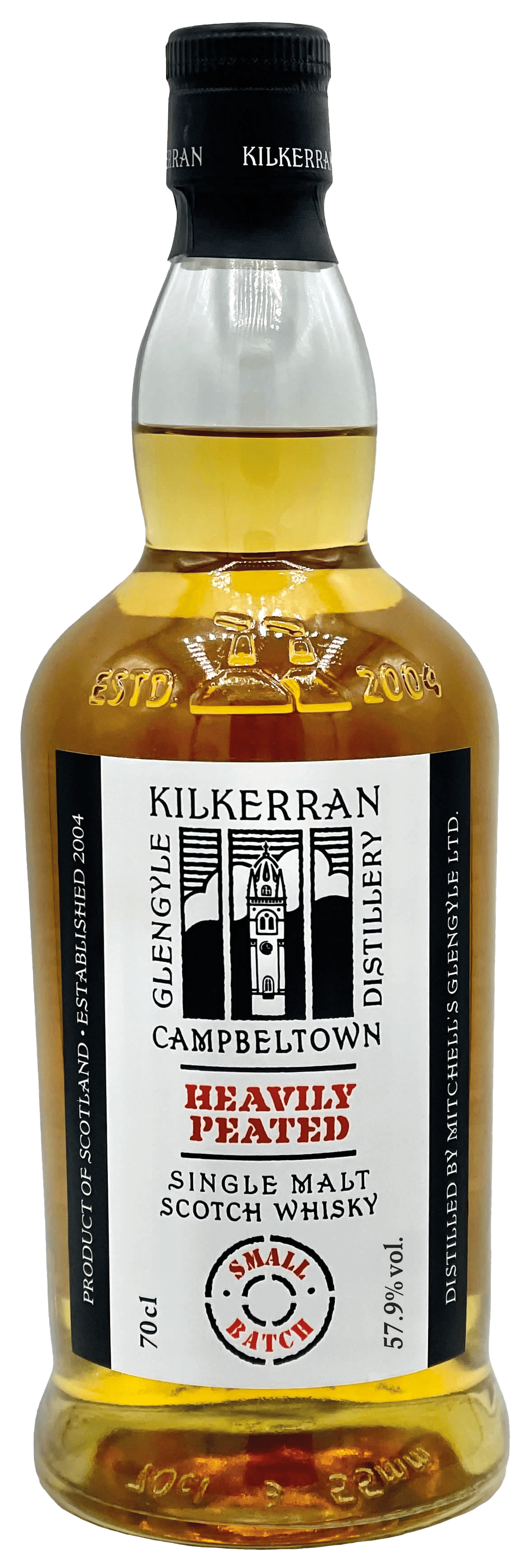 Glengyle Distillery Kilkerran Heavily Peated Single Malt Scotch Whisky