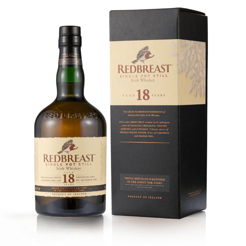 Redbreast 18yr Single Pot Still Irish Whiskey