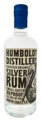 Humboldt Distillery Organic Silver Rum