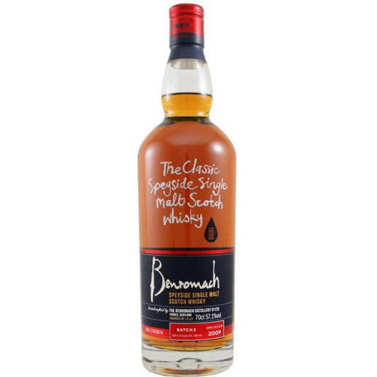 BENROMACH SINGLE MALT SCOTCH BATCH 1 CASK STRENGTH 2007 116.4