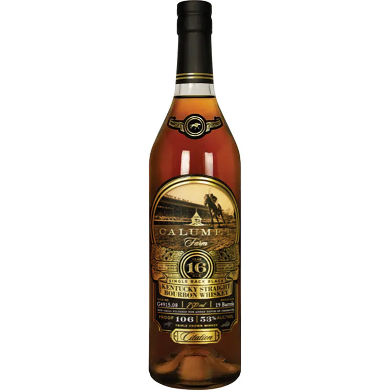 Calumet Farm 'Single Rack Black' 16