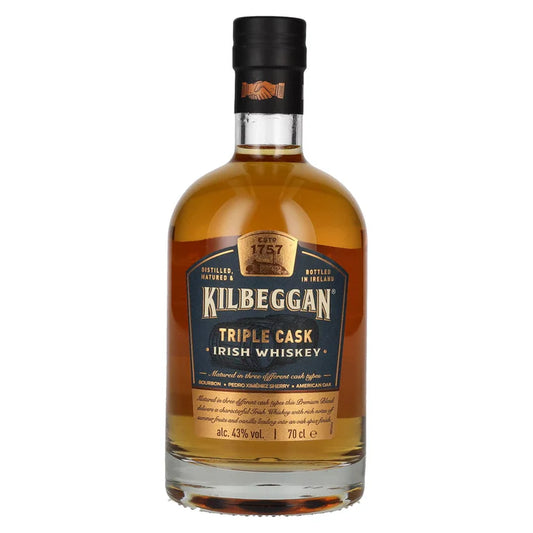 Kilbeggan Triple Cask Irish Whiskey