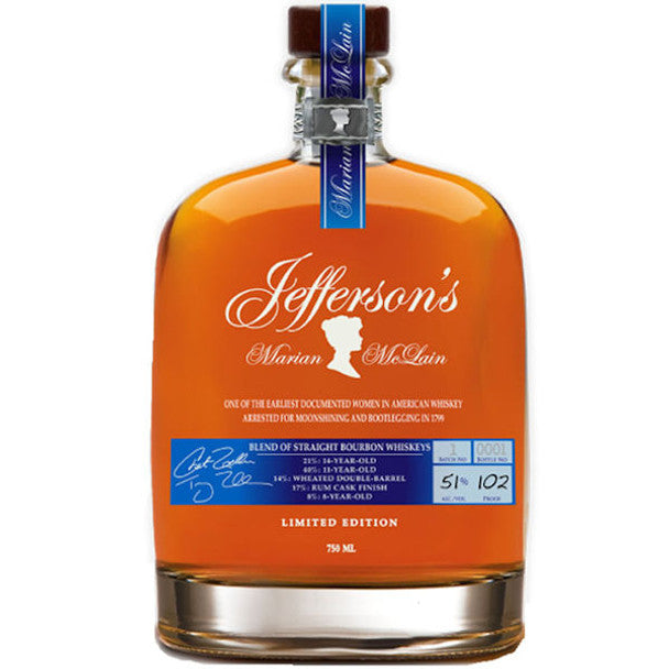 Jefferson's Marian Mclain Bourbon