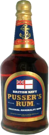 Pusser's British Navy Rum Blue Label, Guyana, 750ml