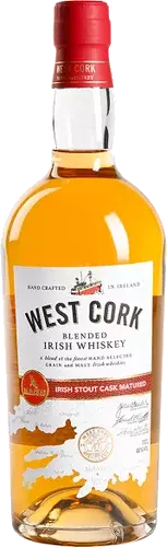West Cork Stout Cask Irish Whisky