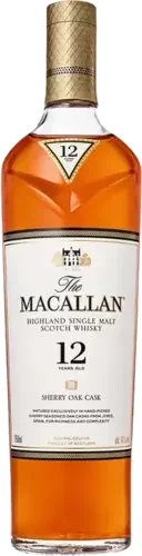 The Macallan 12 Year Sherry Oak Single Malt Scotch Whisky