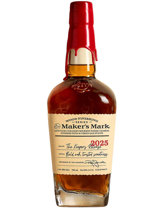 2025 Maker's Mark 'The Keeper's Release' Wood Finishing Series Limited Release Kentucky Straight Bourbon Whisky