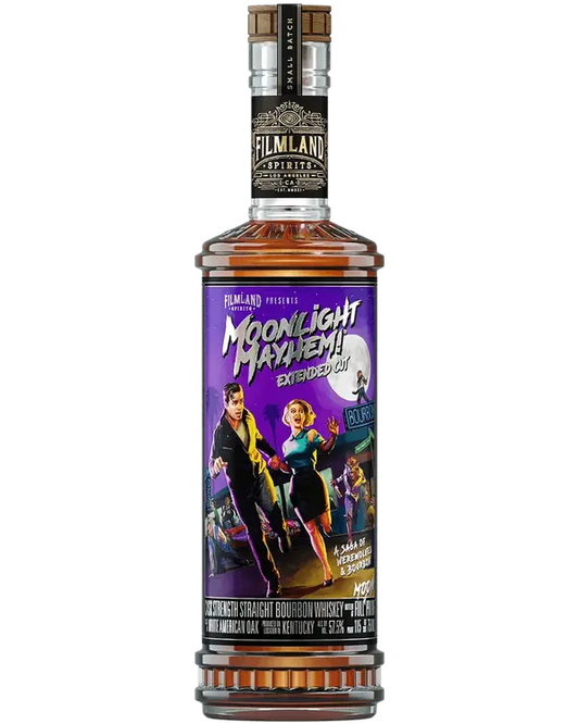 Filmland Spirits Moonlight Mayhem Extended Cut Cask Strength Straight Bourbon Whiskey