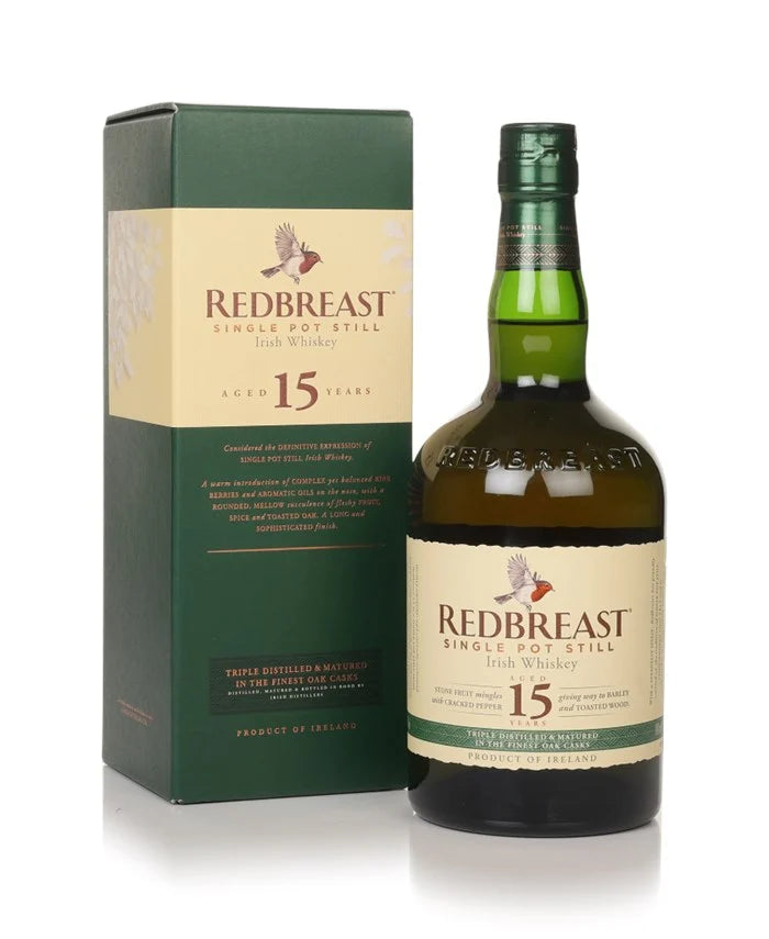 Redbreast 15yr Single Pot Still Irish Whiskey