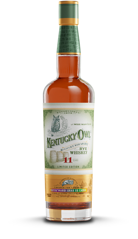 Kentucky Owl Mardi Gras Xo Cask Limited Edition 11 Year Old Straight Rye Whiskey