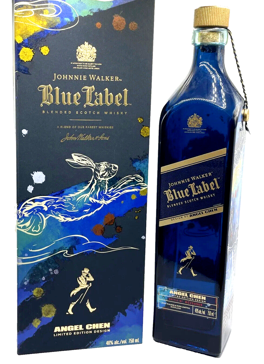Johnnie Walker Blue Label Angel Chen Year of the Rabbit Label