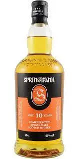 Springbank 10 Year Old Single Malt Scotch Whisky