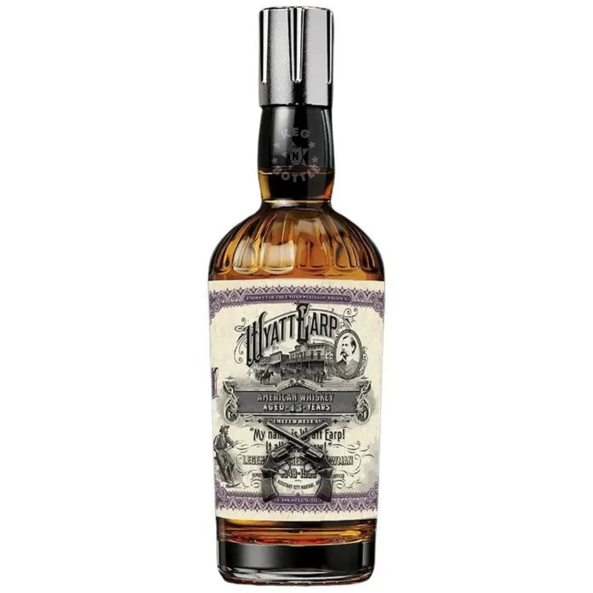 World Whiskey Society Wyatt Earp 13 Year Old American Whiskey Haz Mat