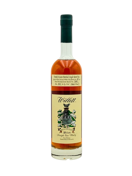 Willett Single bbl. Rye Barrel no 2327 104.2 proof