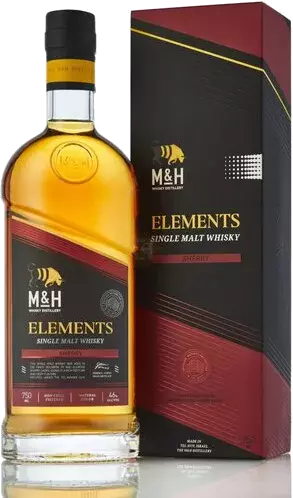 M&H Elements Sherry Cask Single Malt Whiskey